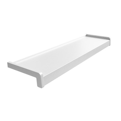 Parapet aluminiowy Biały RAL 9016